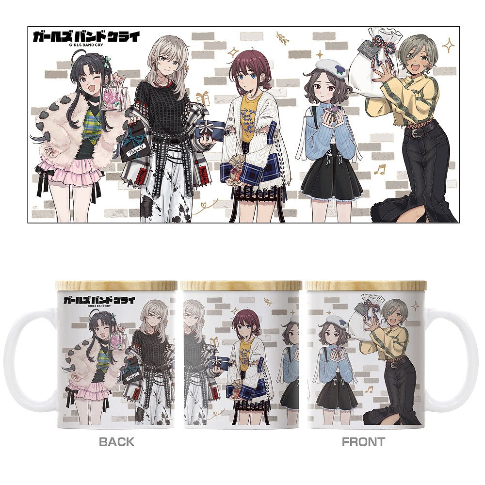 ガールズバンドクライ 描き下ろし トゲナシトゲアリ フタ付きフルカラーマグカップ .. 【01/24頃入荷】