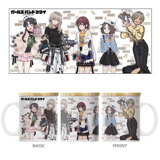 ガールズバンドクライ 描き下ろし トゲナシトゲアリ フタ付きフルカラーマグカップ .. 【01/24頃入荷】