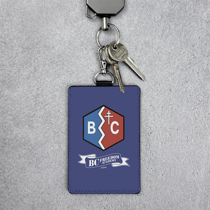 ガールズ＆パンツァー 最終章 BC自由学園 パスケース（ナスカン付き） 【02/04頃入荷】