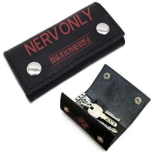 EVANGELION ネルフ 本革キーケース 【01/24頃入荷】