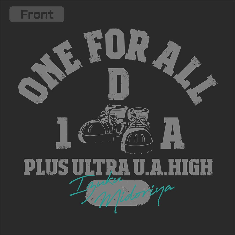 TVアニメ『僕のヒーローアカデミア』 緑谷出久 カレッジ プルオーバーパーカー MIX GRAY L  【03/04頃入荷】