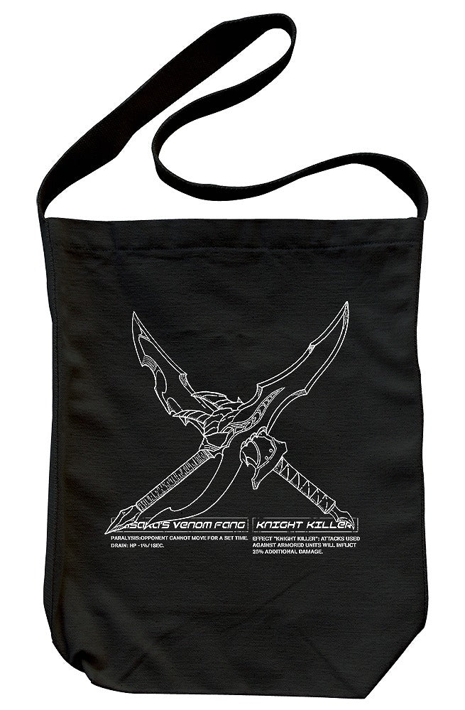 アニメ『俺だけレベルアップな件』 カサカの毒牙・ナイトキラー ショルダートート BLACK  【03/16頃入荷】