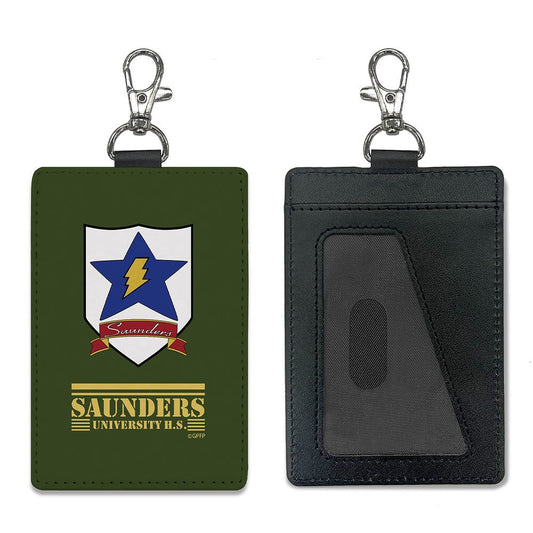 ガールズ＆パンツァー 最終章 サンダース大学付属高校 パスケース（ナスカン付き） 【02/04頃入荷】