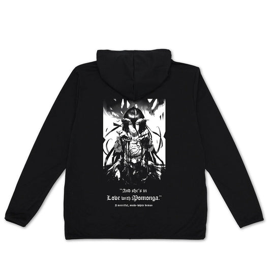 オーバーロードIV アルベド 薄手ドライパーカー BLACK L  【03/16頃入荷】