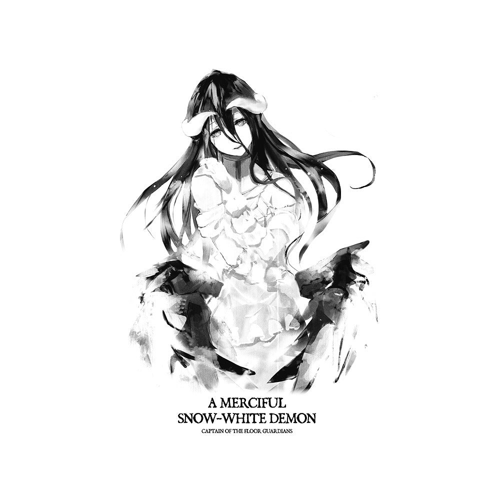 劇場版「オーバーロード」聖王国編 アルベド Tシャツ 慈悲深き純白の悪魔 Ver. WHITE L  【03/16頃入荷】