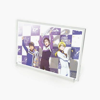 新世紀GPXサイバーフォーミュラSIN 描き下ろし 第17回WGP表彰式 アクリルアートスタンド 【02/04頃入荷】