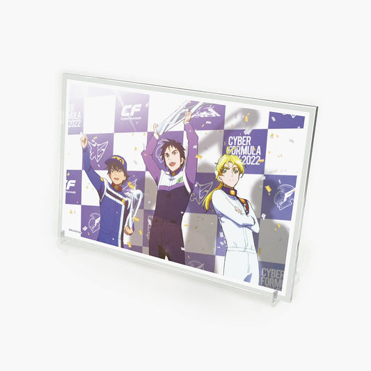 新世紀GPXサイバーフォーミュラSIN 描き下ろし 第17回WGP表彰式 アクリルアートスタンド 【02/04頃入荷】