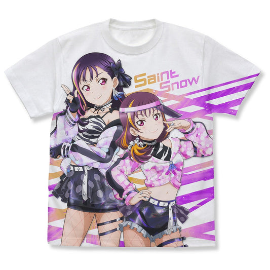 ラブライブ！サンシャイン!! Saint Snow フルグラフィックTシャツ Ver.2 WHITE L 【02/04頃入荷】