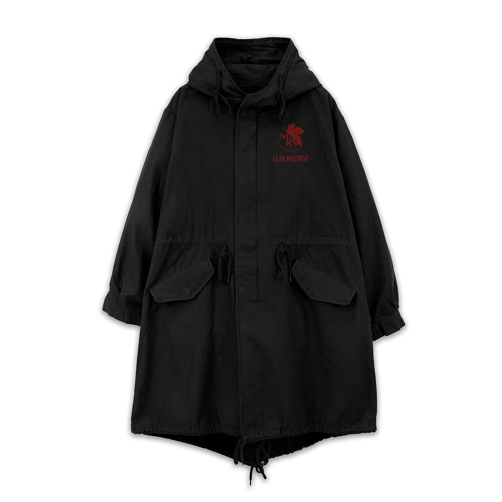EVANGELION U.N.NERV M-51ジャケット BLACK M 【01/24頃入荷】
