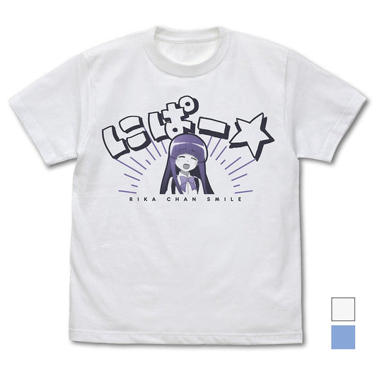 ひぐらしのなく頃に 業 にぱー☆ Tシャツ SAX M  【03/04頃入荷】