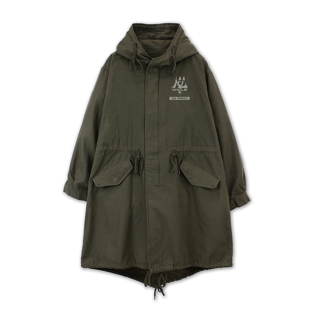EVANGELION WILLE＆AAA Wunder M-51ジャケット MOSS XL 【01/24頃入荷】