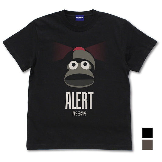 サルゲッチュ ピポサル警戒中 Tシャツ CHARCOAL S 【01/07頃入荷】