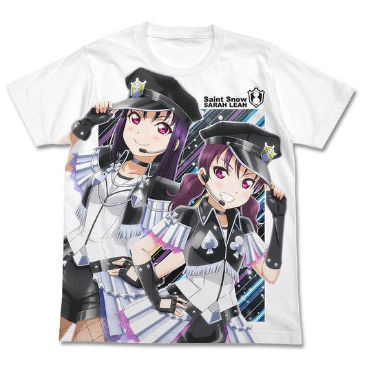 ラブライブ！サンシャイン!! Saint Snow フルグラフィックTシャツ WHITE S 【02/04頃入荷】