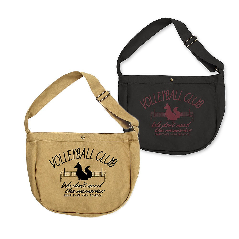 ハイキュー!! 稲荷崎高校バレーボール部 ニュースペーパーバッグ BLACK  【03/16頃入荷】