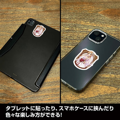 ソードアート・オンライン 描き下ろし アスナ ミニステッカーセット ウェディングドレス.. 【03/24頃入荷】