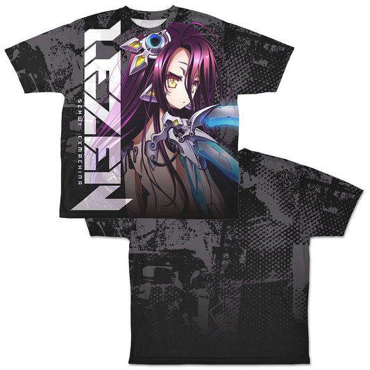 ノーゲーム・ノーライフ ゼロ シュヴィ 両面フルグラフィックTシャツ Ver.4.0 BL.. L 【01/24頃入荷】