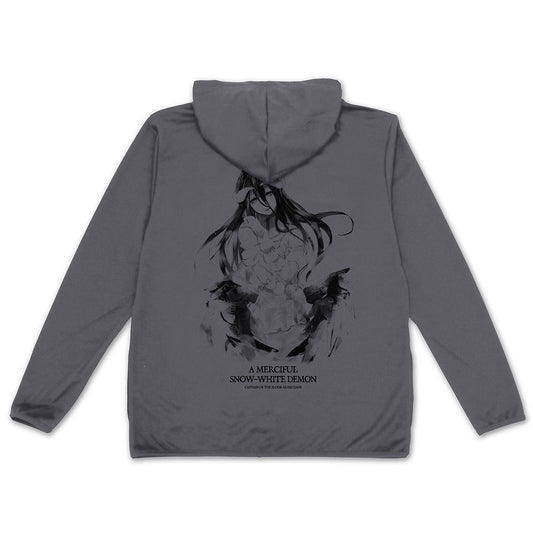 劇場版「オーバーロード」聖王国編 アルベド 薄手ドライパーカー 慈悲深き純白の悪魔 Ver. GRAY XL  【03/16頃入荷】