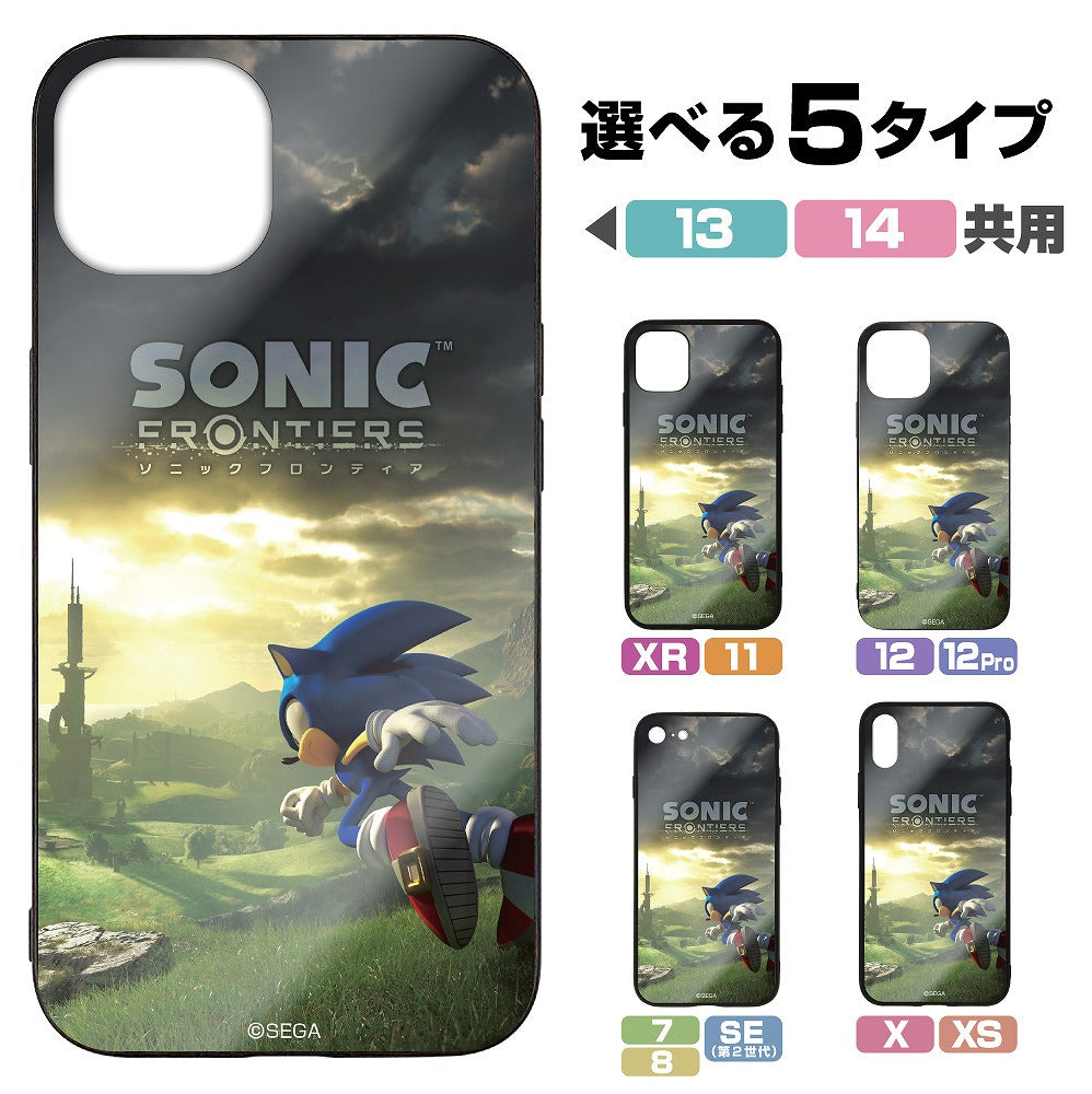 ソニックフロンティア 強化ガラスiPhoneケース 12･12Pro共用 【01/24頃入荷】