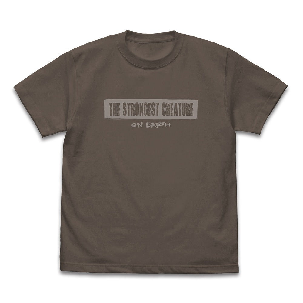 TVアニメ「範馬刃牙」 地上最強のTシャツ CHARCOAL M 【12/24頃入荷】