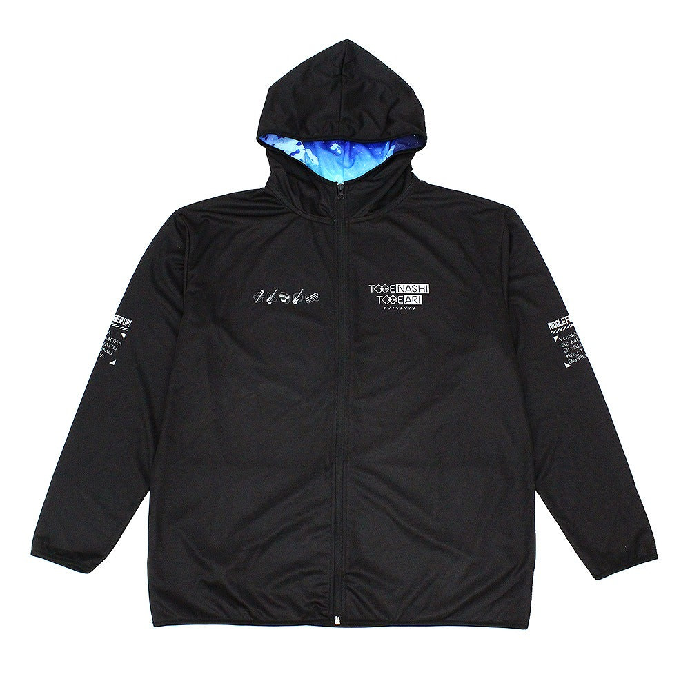 ガールズバンドクライ 描き下ろし トゲナシトゲアリ フルグラフィックドライパーカー.. XL  【03/24頃入荷】