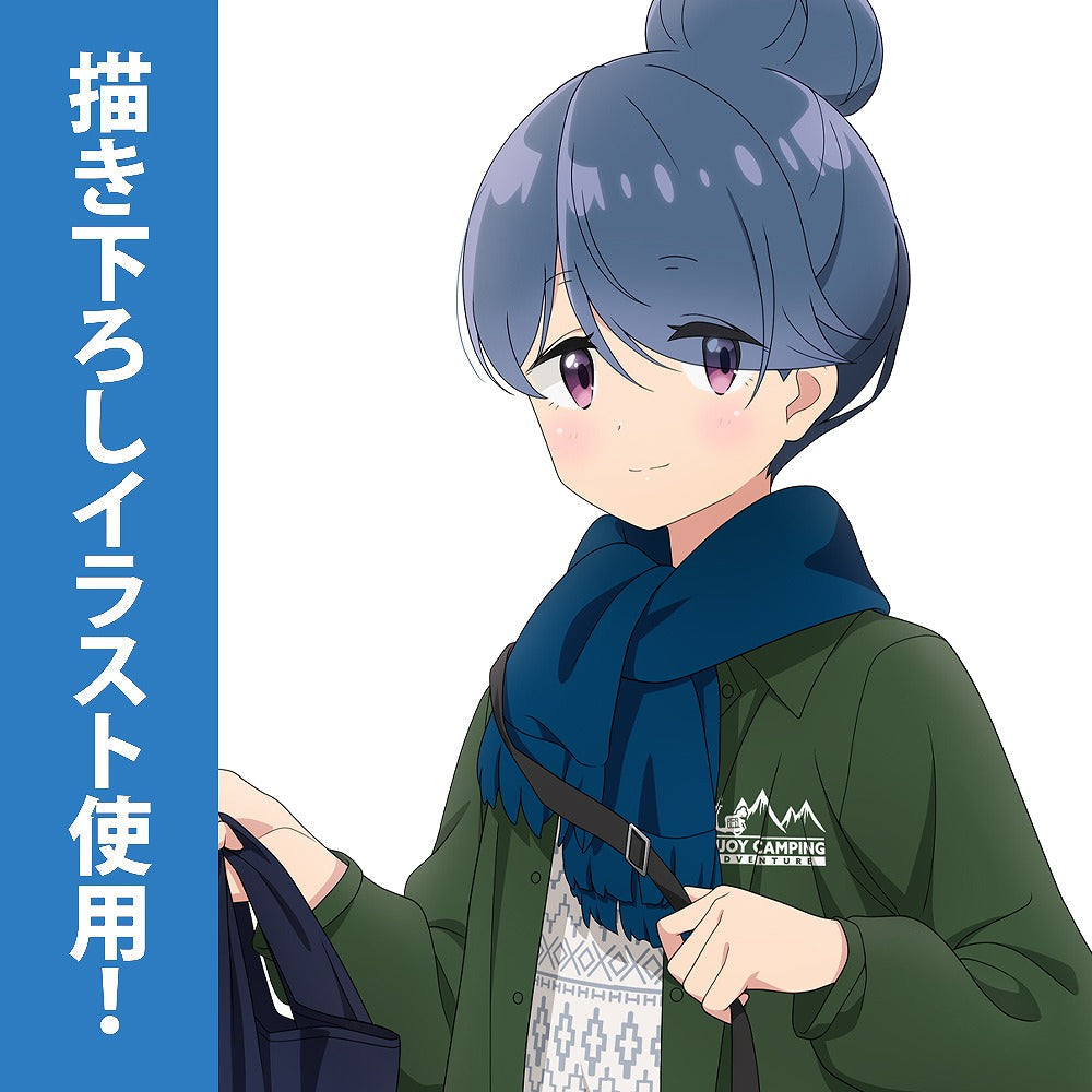 『ゆるキャン△ SEASON３』 描き下ろし 志摩リン 両面フルグラフィックTシャツ ゼブラで.. L  【03/24頃入荷】