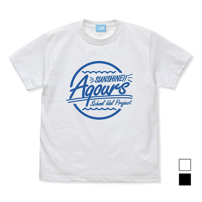 ラブライブ！サンシャイン!! Aqours Tシャツ WHITE S 【02/04頃入荷】
