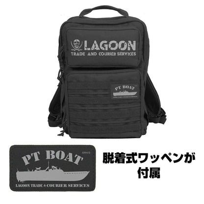 ブラック・ラグーン ラグーン商会 ファンクショナルバックパック BLACK 【01/24頃入荷】