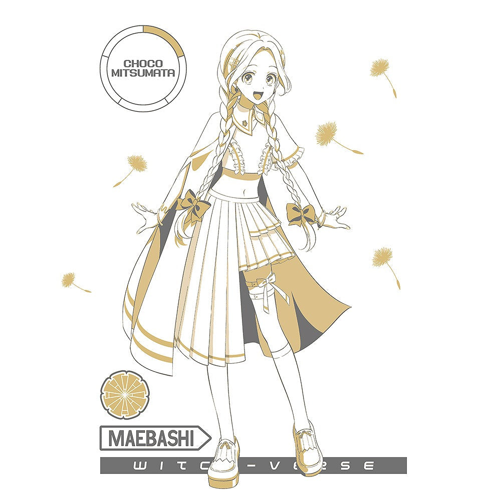 前橋ウィッチーズ 三俣チョコ Tシャツ WHITE L  【03/16頃入荷】