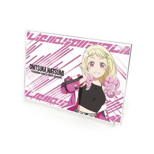 ラブライブ！スーパースター!! 描き下ろし 鬼塚 夏美 アクリルアートスタンド 【02/04頃入荷】