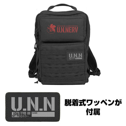 EVANGELION NERV ファンクショナルバックパック BLACK 【01/24頃入荷】