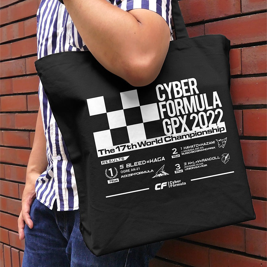 新世紀GPXサイバーフォーミュラSIN 第17回WGP記念 ラージトート BLACK 【02/04頃入荷】