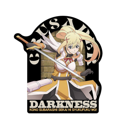 この素晴らしい世界に祝福を！ ダクネス 屋外対応ステッカー 【02/16頃入荷】