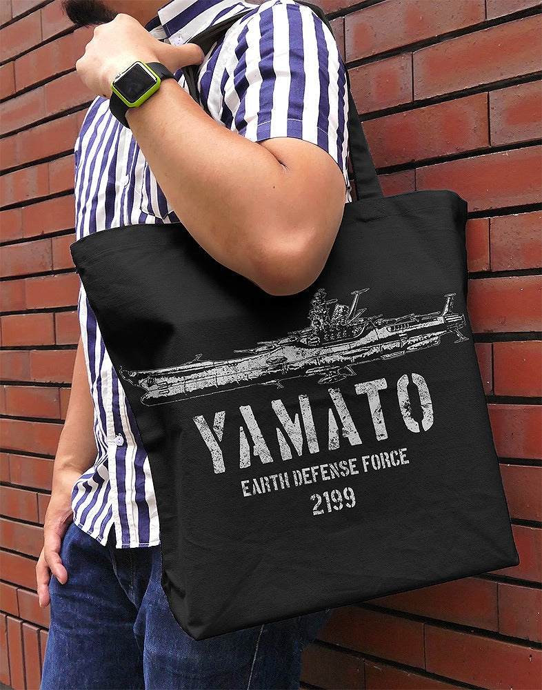 宇宙戦艦ヤマト ラージトート BLACK 【01/07頃入荷】