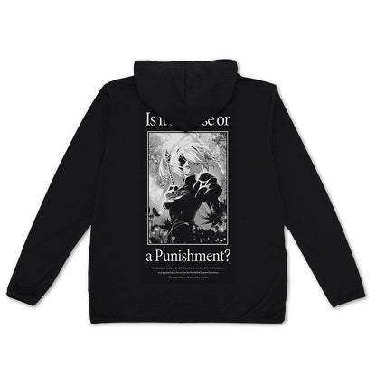 NieR:Automata Ver1.1a 2B 薄手ドライパーカー BLACK XXL 【12/24頃入荷】