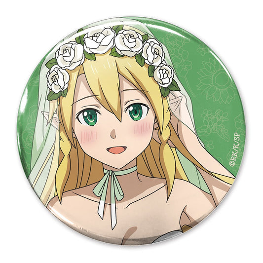 ソードアート・オンライン 描き下ろし リーファ 65mm缶バッジ ウェディングドレスV.. 【03/24頃入荷】