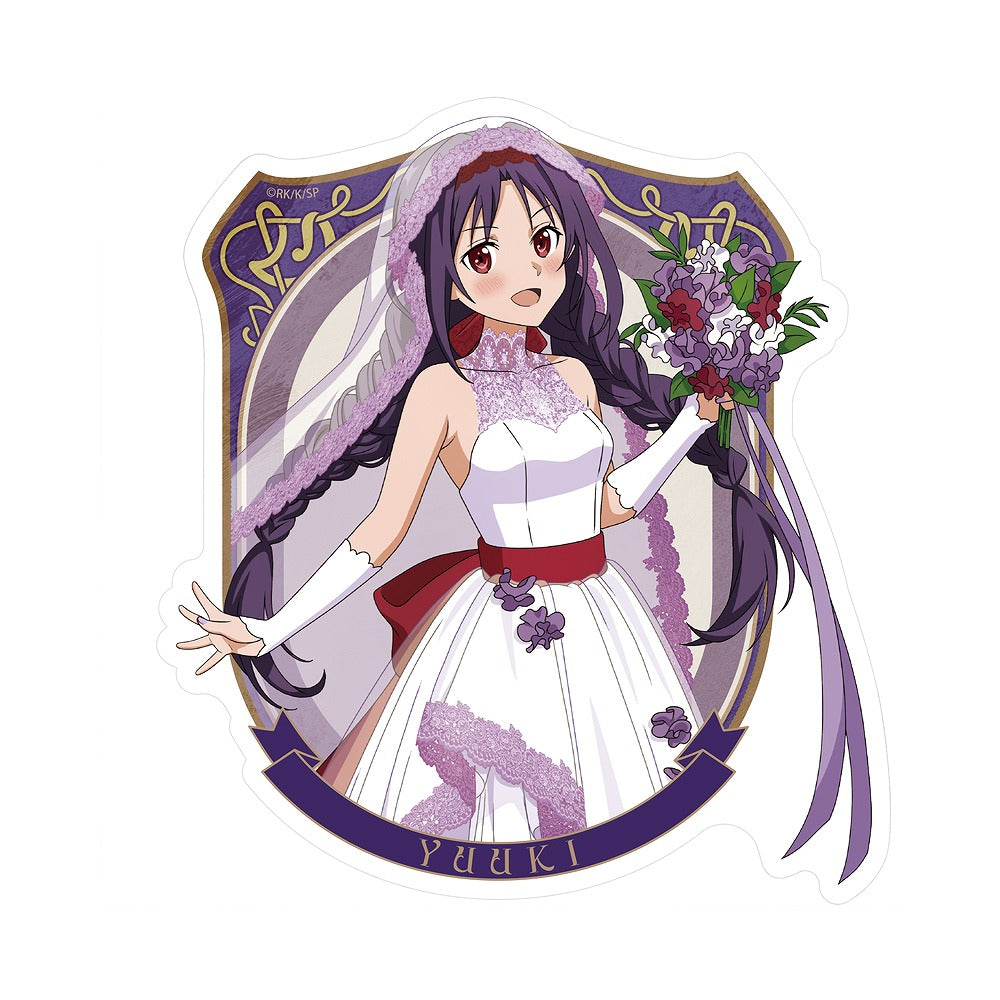 ソードアート・オンライン 描き下ろし ユウキ 屋外対応ステッカー ウェディングドレスV.. 【03/24頃入荷】
