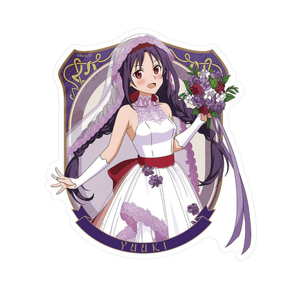 ソードアート・オンライン 描き下ろし ユウキ 屋外対応ステッカー ウェディングドレスV.. 【03/24頃入荷】