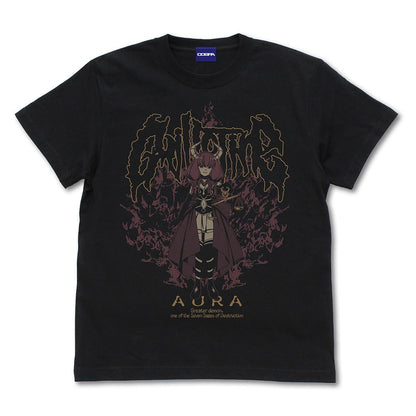 葬送のフリーレン アウラ Tシャツ BLACK S 【02/04頃入荷】