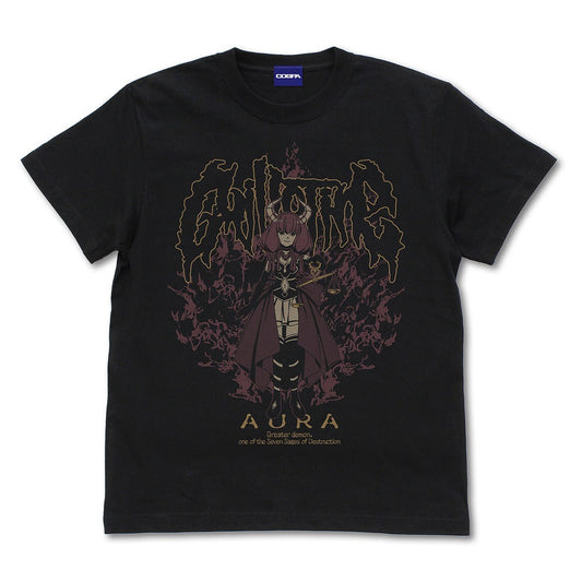 葬送のフリーレン アウラ Tシャツ BLACK M 【02/04頃入荷】
