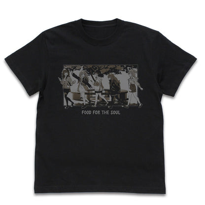 日々は過ぎれど飯うまし Tシャツ BLACK XL 【01/07頃入荷】