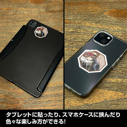 銀魂． 描き下ろし 沖田総悟 ミニステッカーセット 小窓から覗く景色.. 【03/16頃入荷】