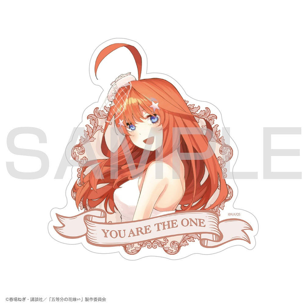 五等分の花嫁∽ 中野五月 屋外対応ステッカー 【04/04頃入荷】