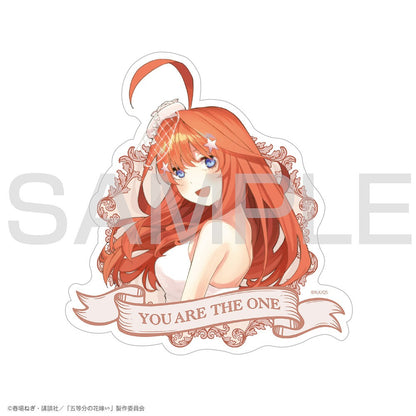 五等分の花嫁∽ 中野五月 屋外対応ステッカー 【04/04頃入荷】