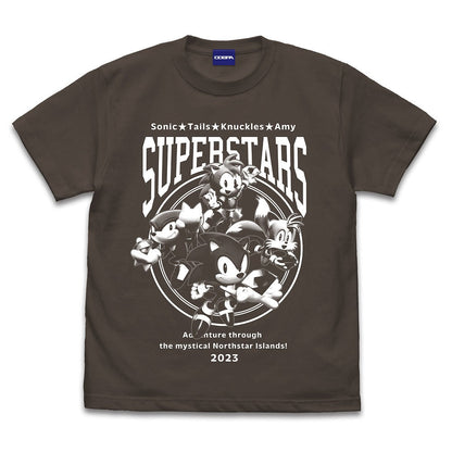 ソニック・ザ・ヘッジホッグ ソニックスーパースターズ Tシャツ CHARCOAL M 【01/24頃入荷】