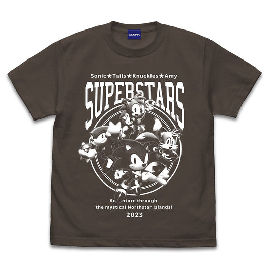 ソニック・ザ・ヘッジホッグ ソニックスーパースターズ Tシャツ CHARCOAL XL 【01/24頃入荷】
