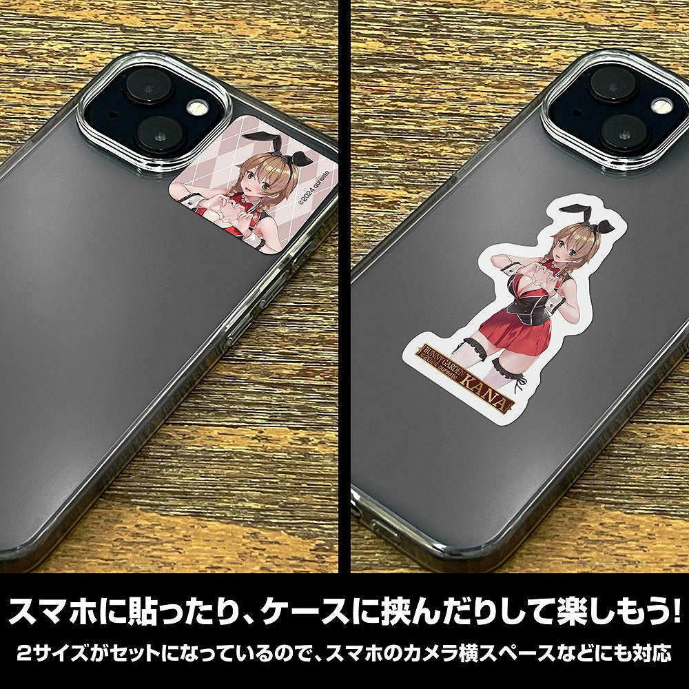 バニーガーデン 花奈 ミニステッカーセット 【02/16頃入荷】