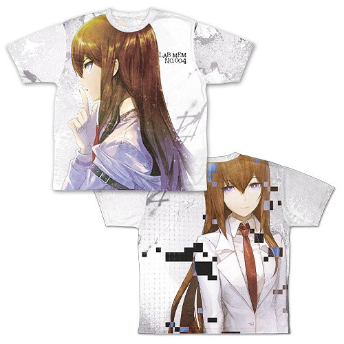 STEINS;GATE 牧瀬紅莉栖 両面フルグラフィックTシャツ L 【01/24頃入荷】
