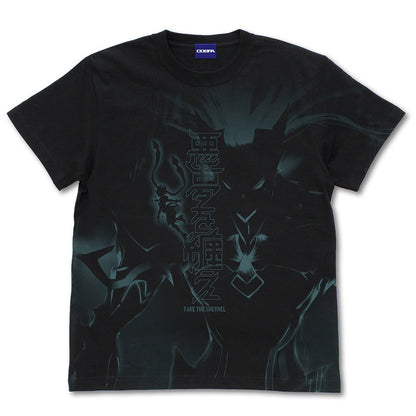 英雄伝説 黎の軌跡 悪夢を纏え オールプリントTシャツ  BLACK XL 【02/04頃入荷】