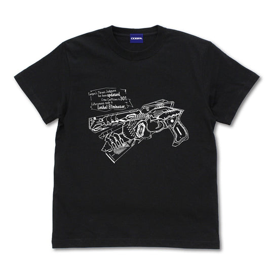 『劇場版 PSYCHO-PASS サイコパス PROVIDENCE』 ドミネーター 蓄光Tシャツ BLACK S 【01/24頃入荷】