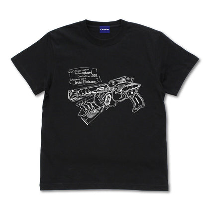 『劇場版 PSYCHO-PASS サイコパス PROVIDENCE』 ドミネーター 蓄光Tシャツ BLACK L 【01/24頃入荷】